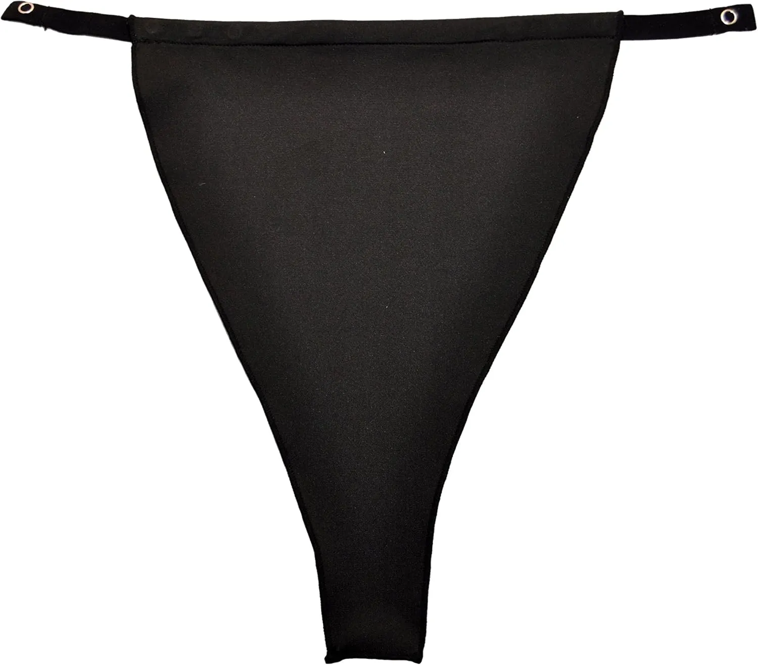 [013] Black - Solid (Single Pack) Snap-to-Bra Mock Camisole - Original Classic.