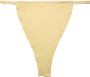 [044] Creme - Solid (Single Pack) Snap-to-Bra Mock Camisole - Original Classic.