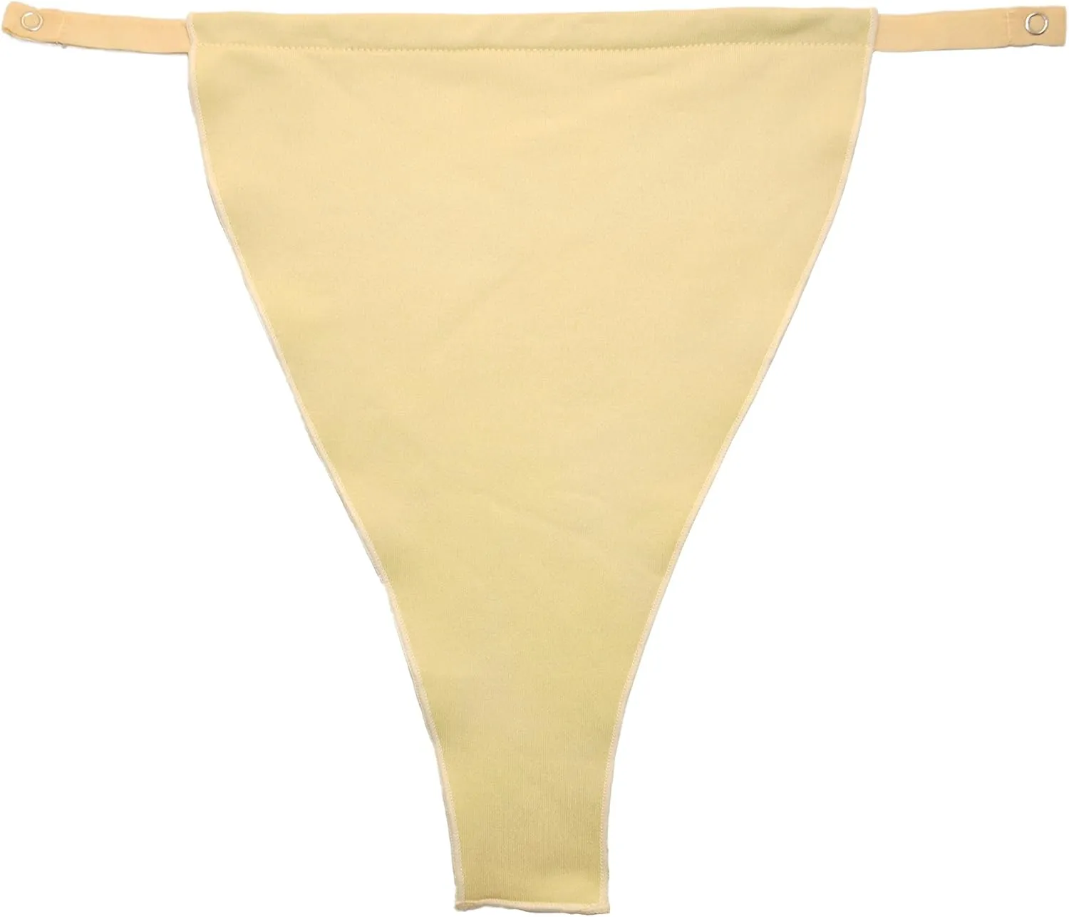 [044] Creme - Solid (Single Pack) Snap-to-Bra Mock Camisole - Original Classic.