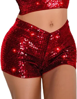 Alivila.Y Fashion Womens Mesh Sequins Short Sleeve Bolero Shrug Jacket