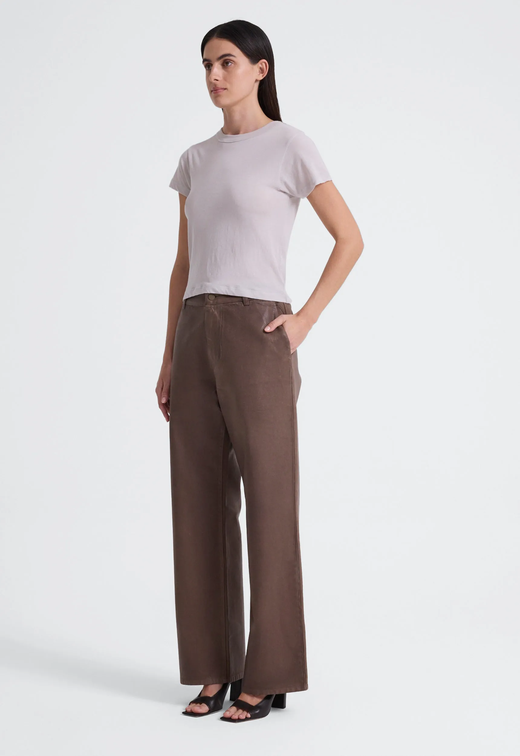Baby Organic Cotton Tee - Pearl