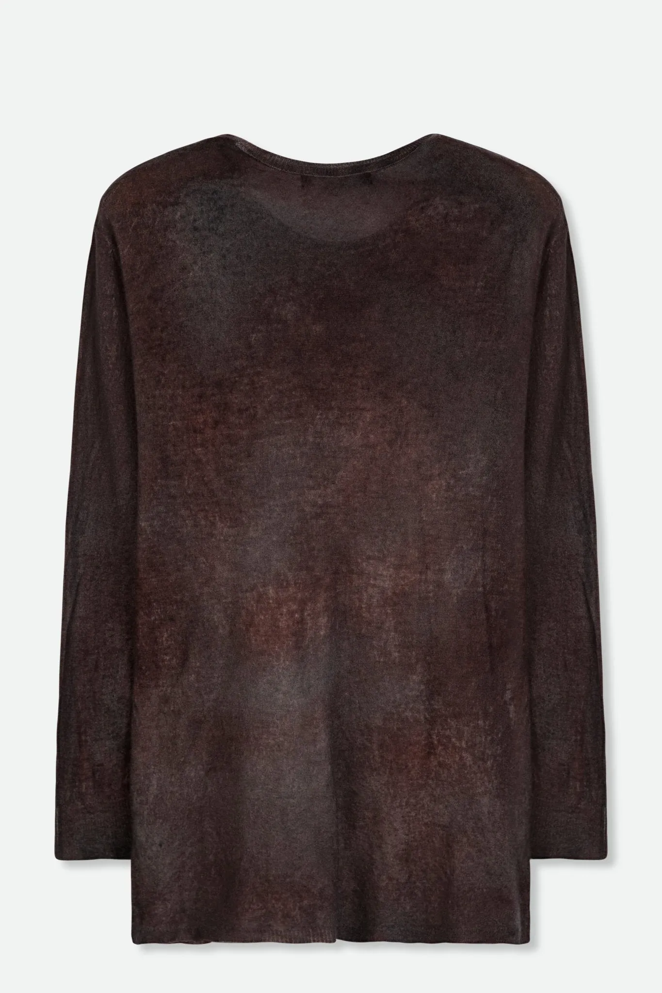 BASILE CREW IN HAND-DYED LIGHTWEIGHT CASHMERE