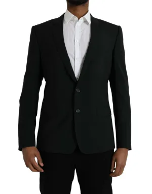 Blue GOLD Notch Single Breasted Coat Blazer
