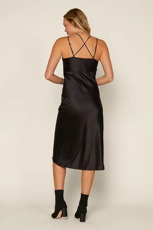 Cascade Midi Dress