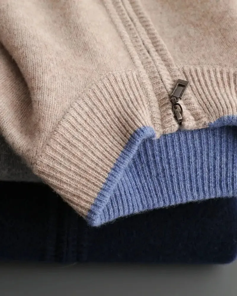 Cashmere Zip Jacket