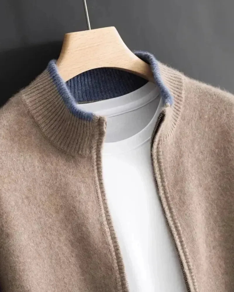 Cashmere Zip Jacket