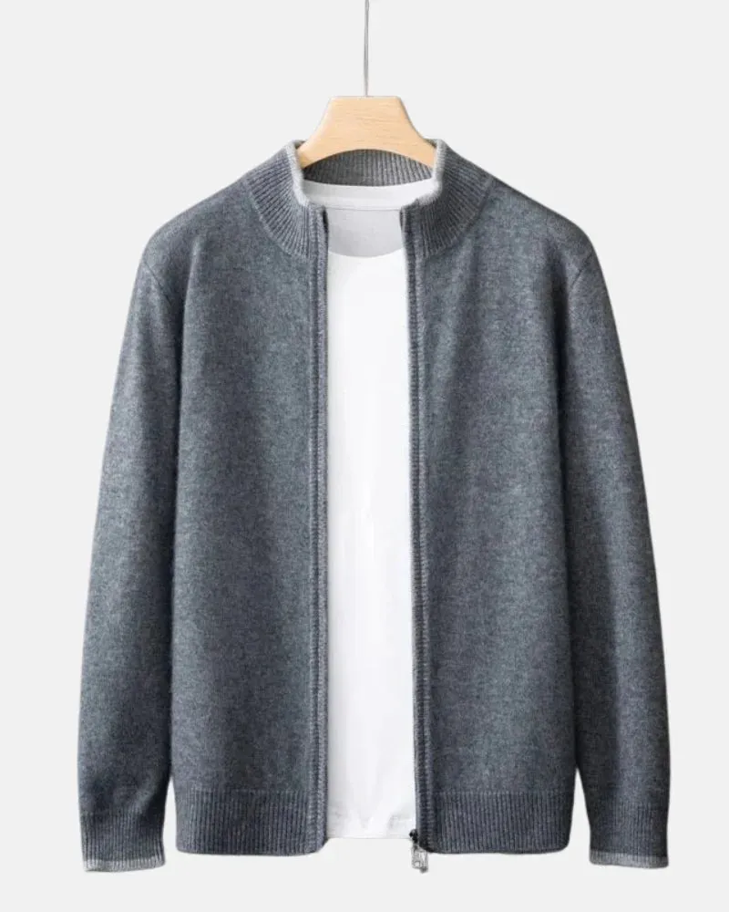 Cashmere Zip Jacket