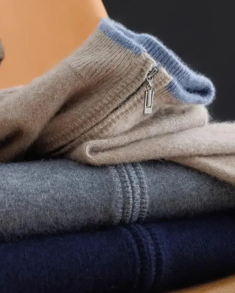 Cashmere Zip Jacket