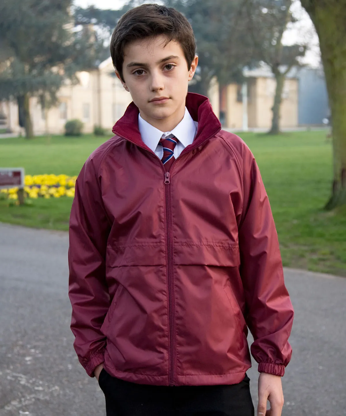 Core junior microfleece lined jacket | Royal