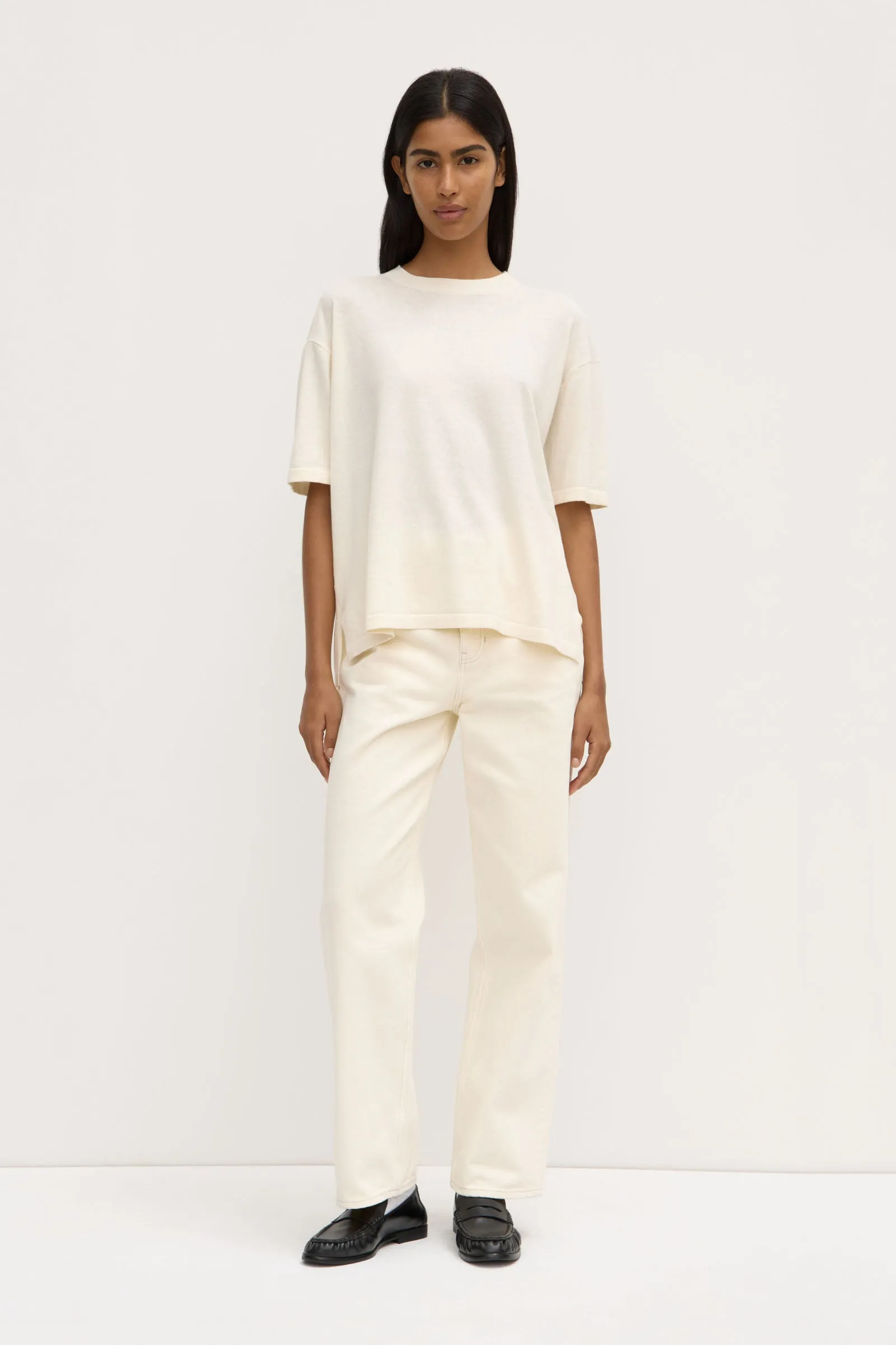 Cotton Cashmere Tee