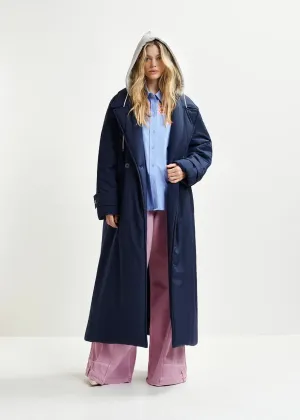 ESSENTIEL Navy Rain Coat