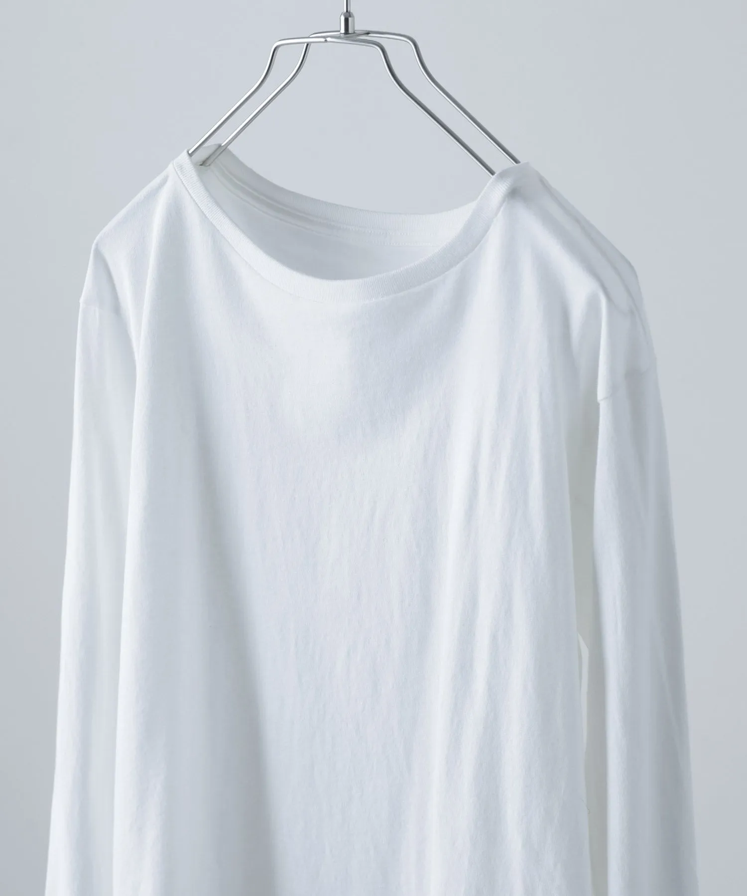 Finger hole cotton longT