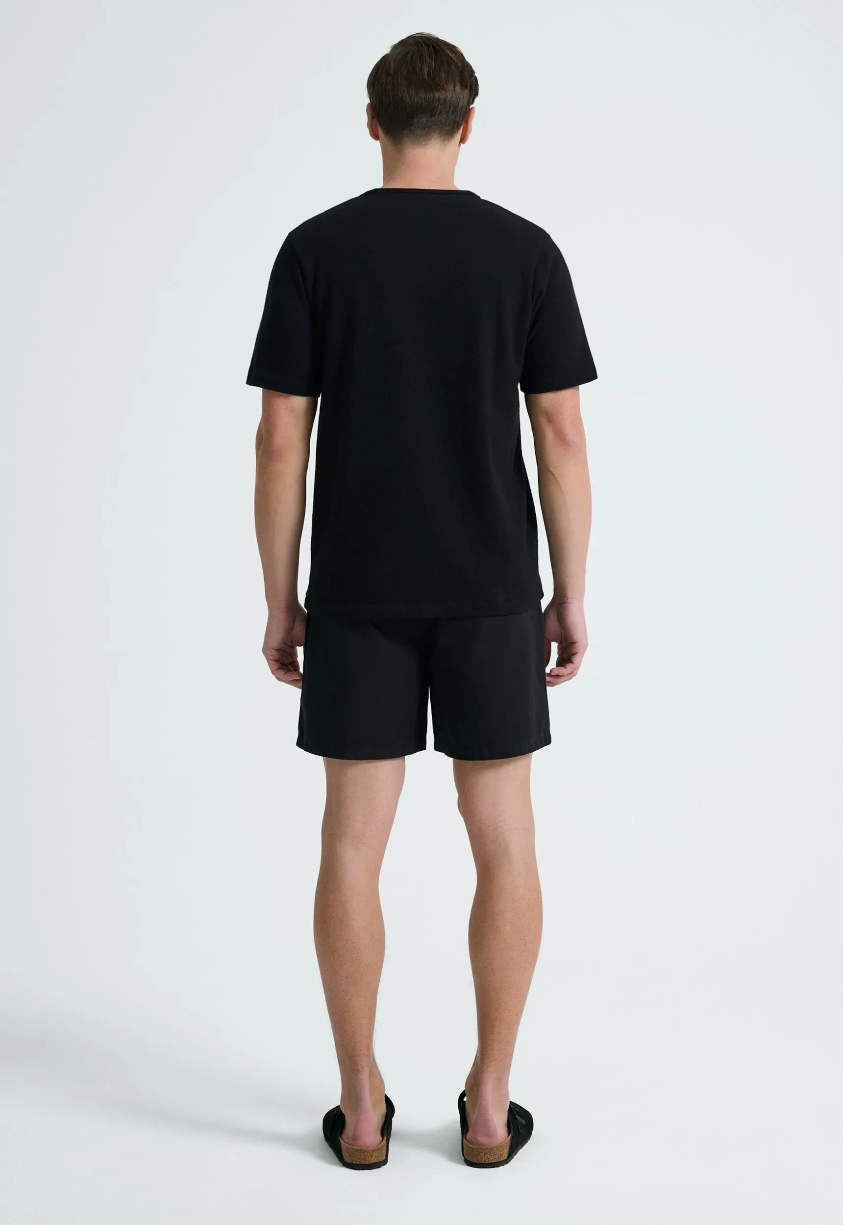 Franklin Cotton Tee - Black