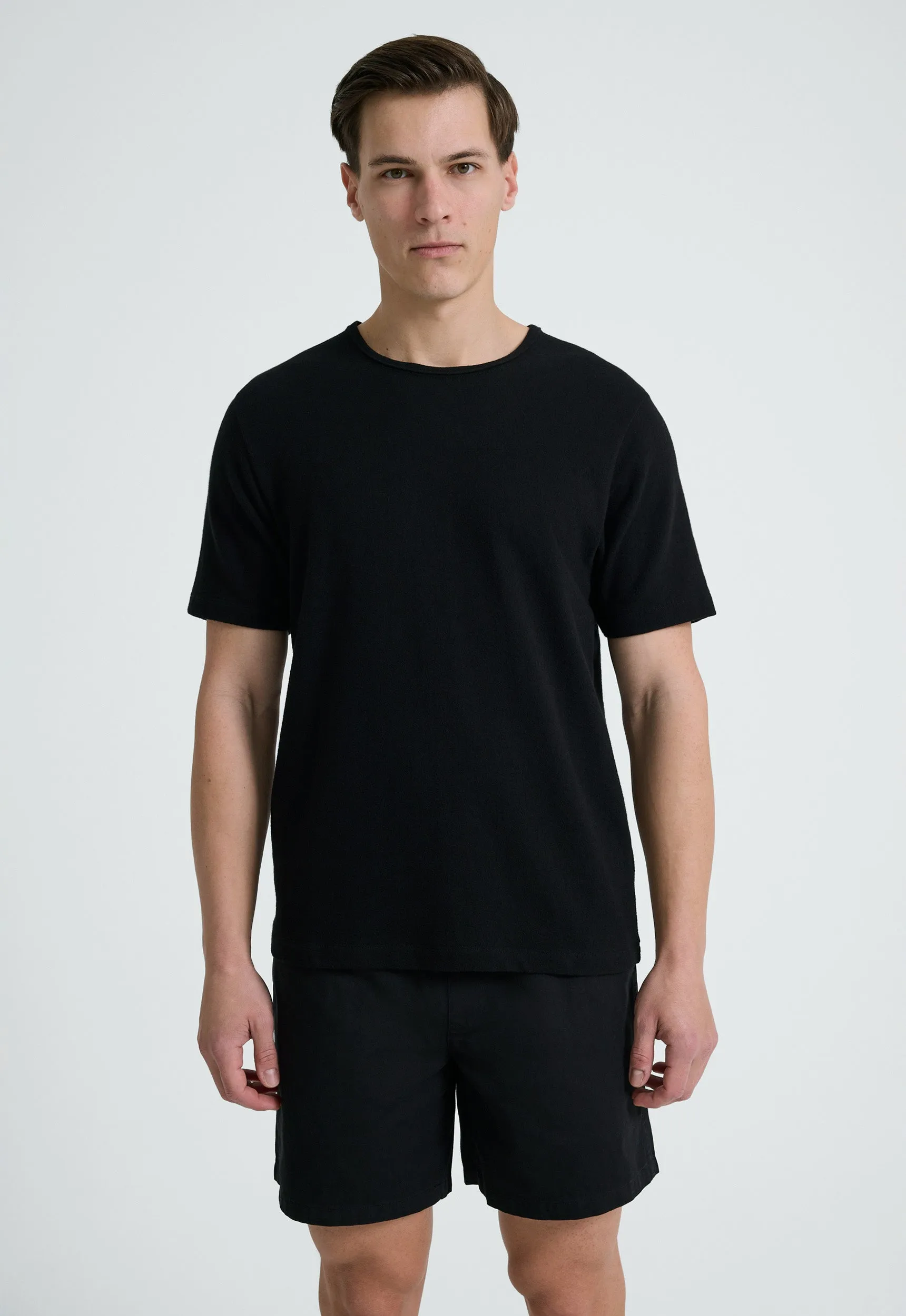 Franklin Cotton Tee - Black