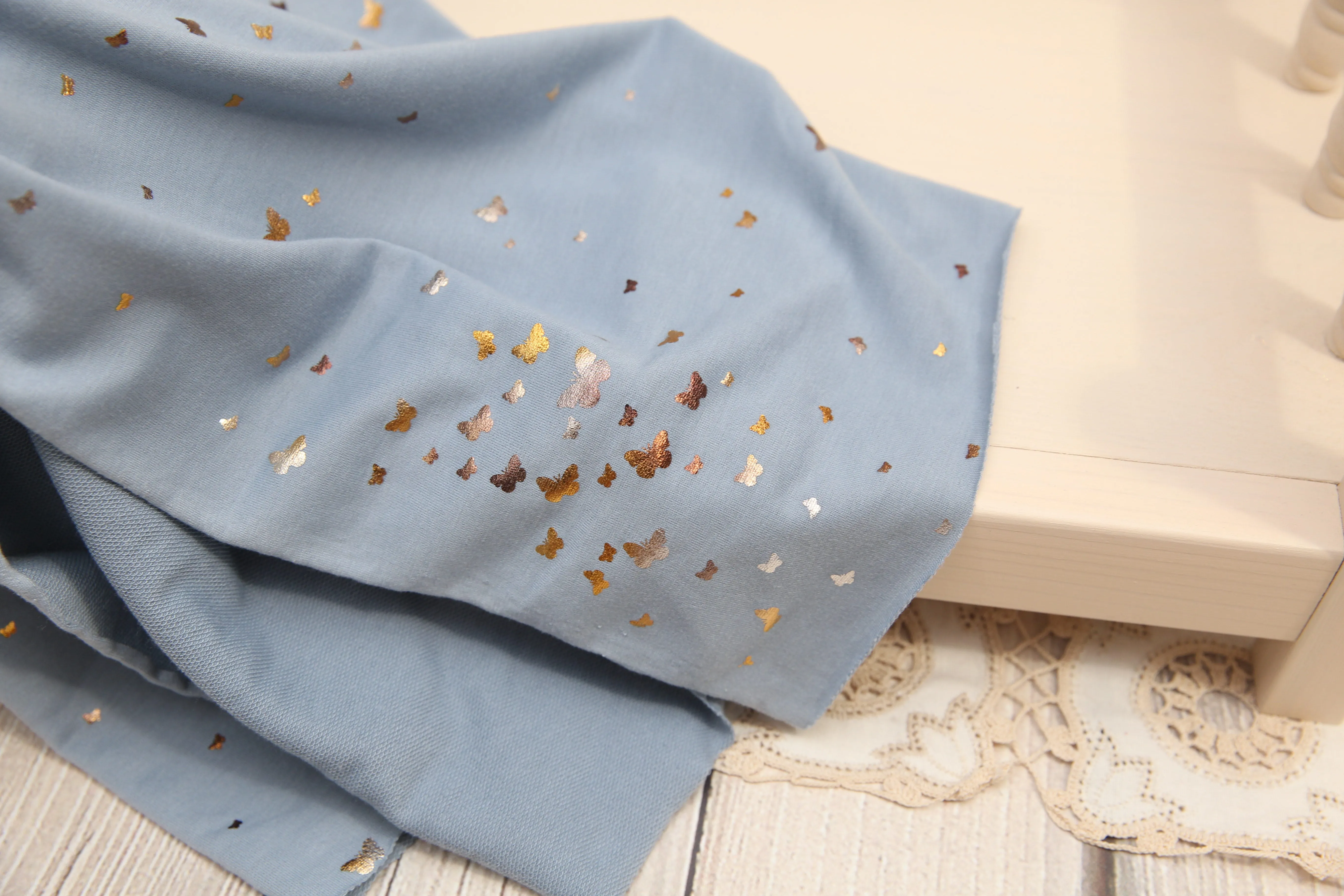 MADE TO ORDER- REVERSIBLE (Size- 12x19 IKEA) Two Color Gold BUTTERFLY NB Mattress