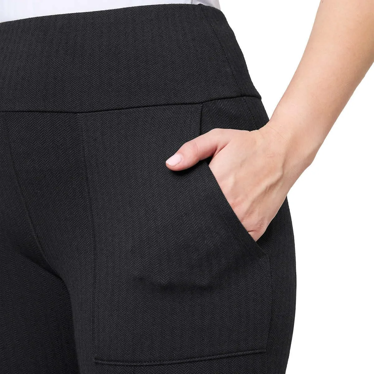 Mondetta Womens Midweight High Rise Jacquard Knit Legging