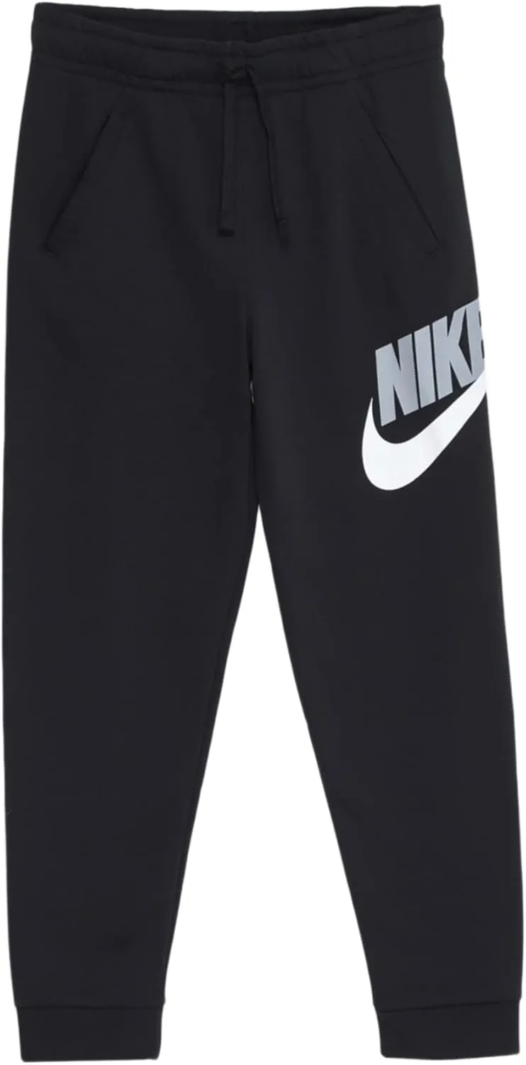 Nike Boy's Sportswear Club Fleece Jogger Pants Black Large