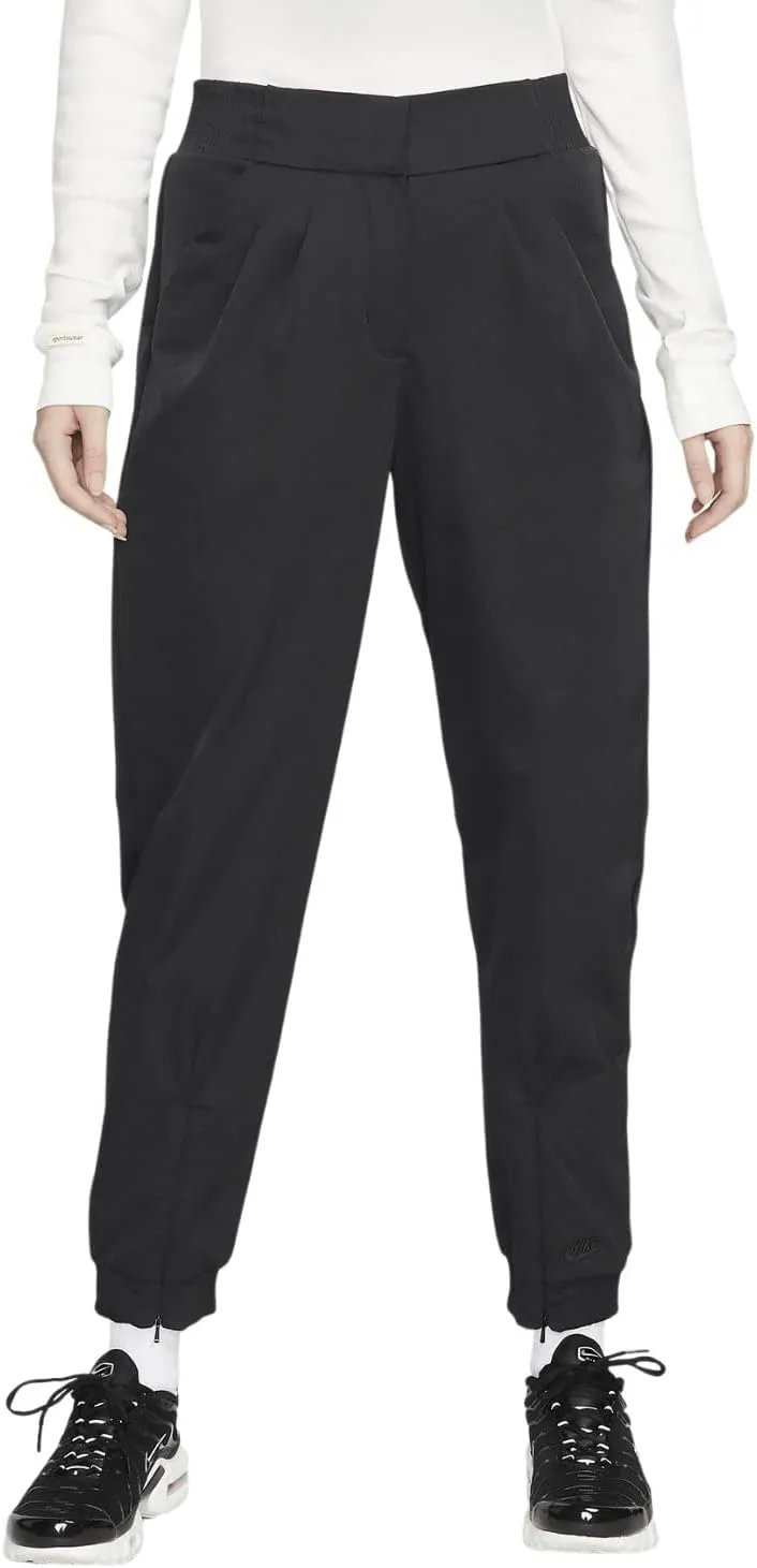 Nike Sportswear Dri-FIT Tech Pack Women's High-Waisted Pants Size- Large Black/Black