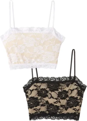 Pure Style Girlfriends Camiflage Bralette (Pack of Two)
