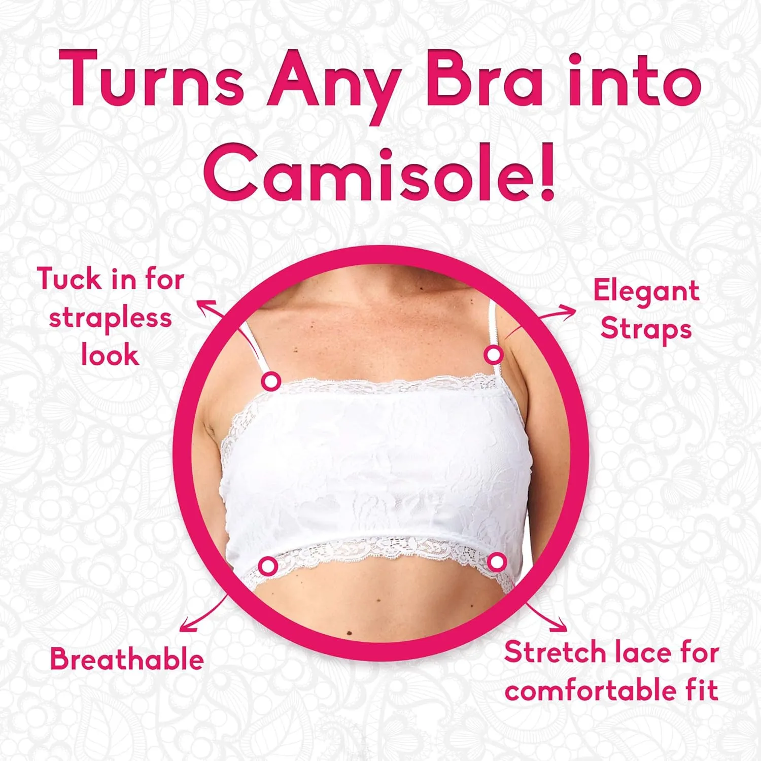Pure Style Girlfriends Plus-Size Camiflage Lined Stretch