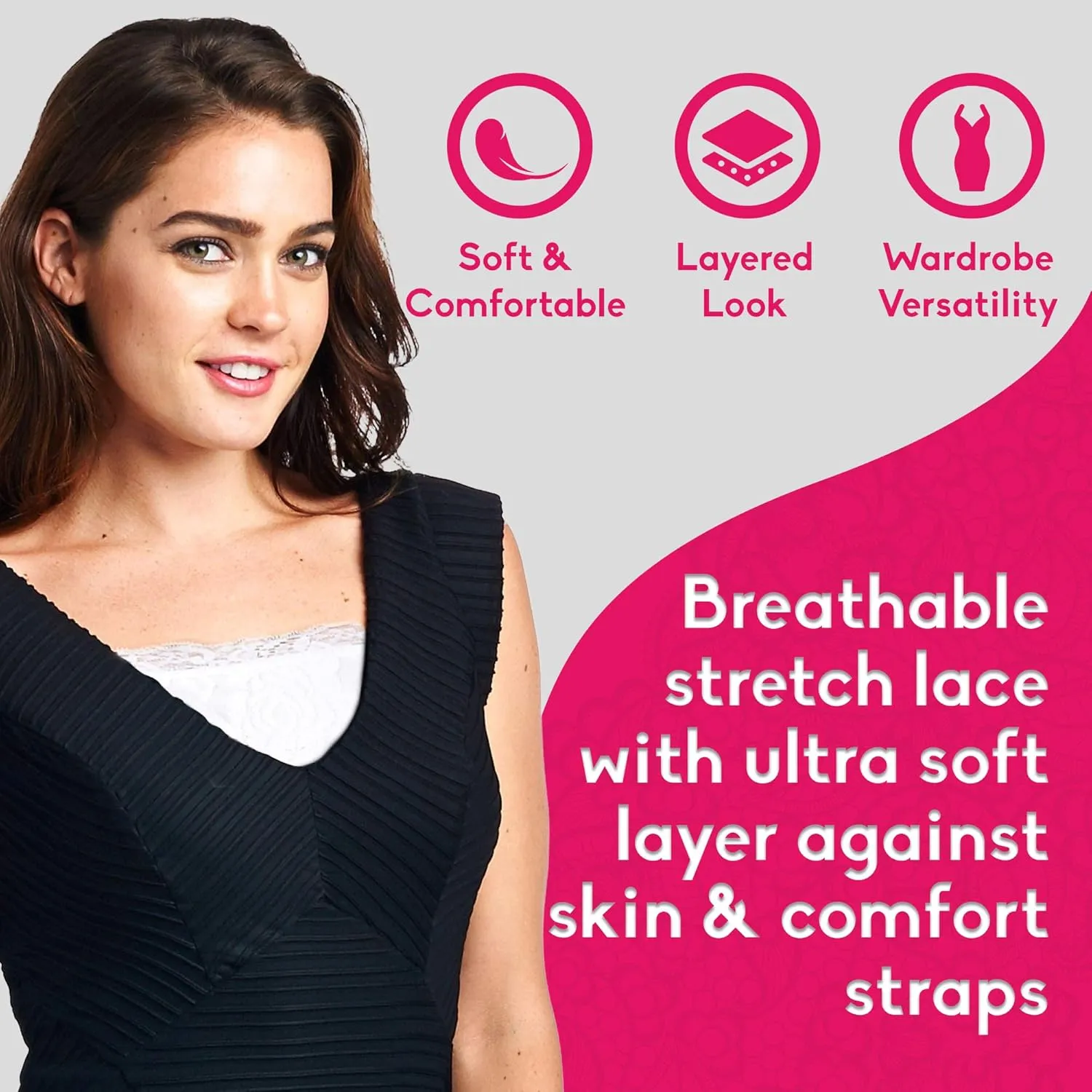Pure Style Girlfriends Plus-Size Camiflage Lined Stretch