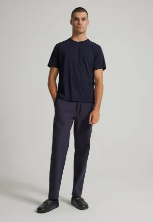 Sans Cotton Tee - Darkest Navy