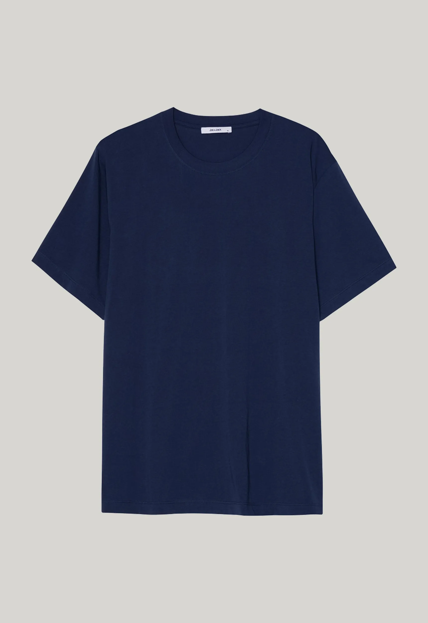 Sans Cotton Tee - Darkest Navy