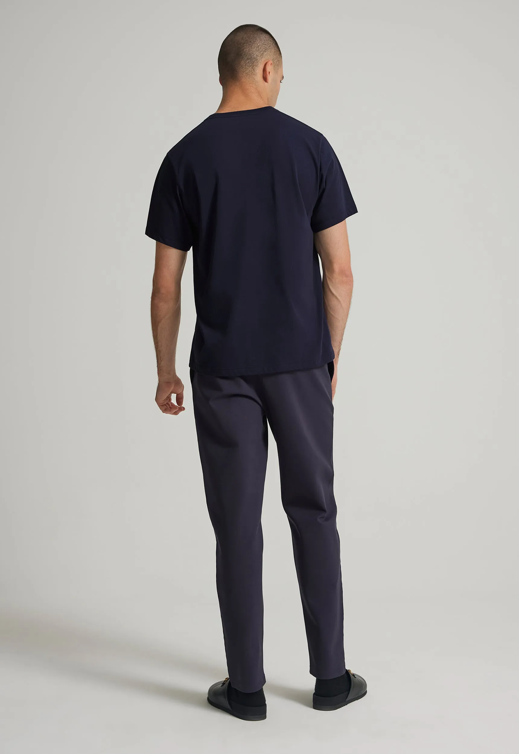 Sans Cotton Tee - Darkest Navy