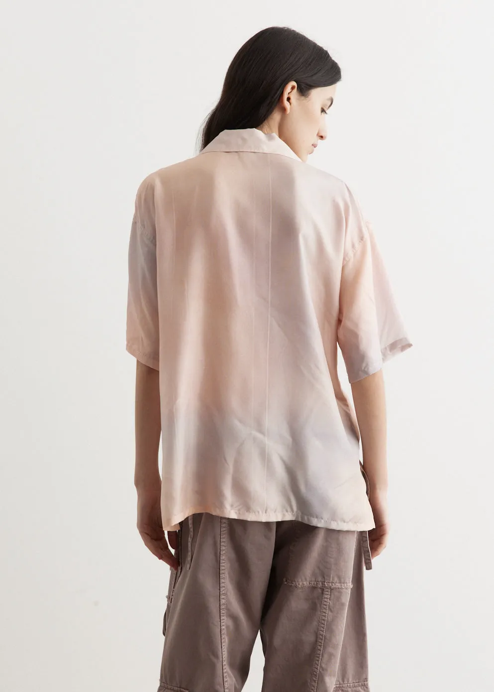 Sene Silk Button Up Shirt