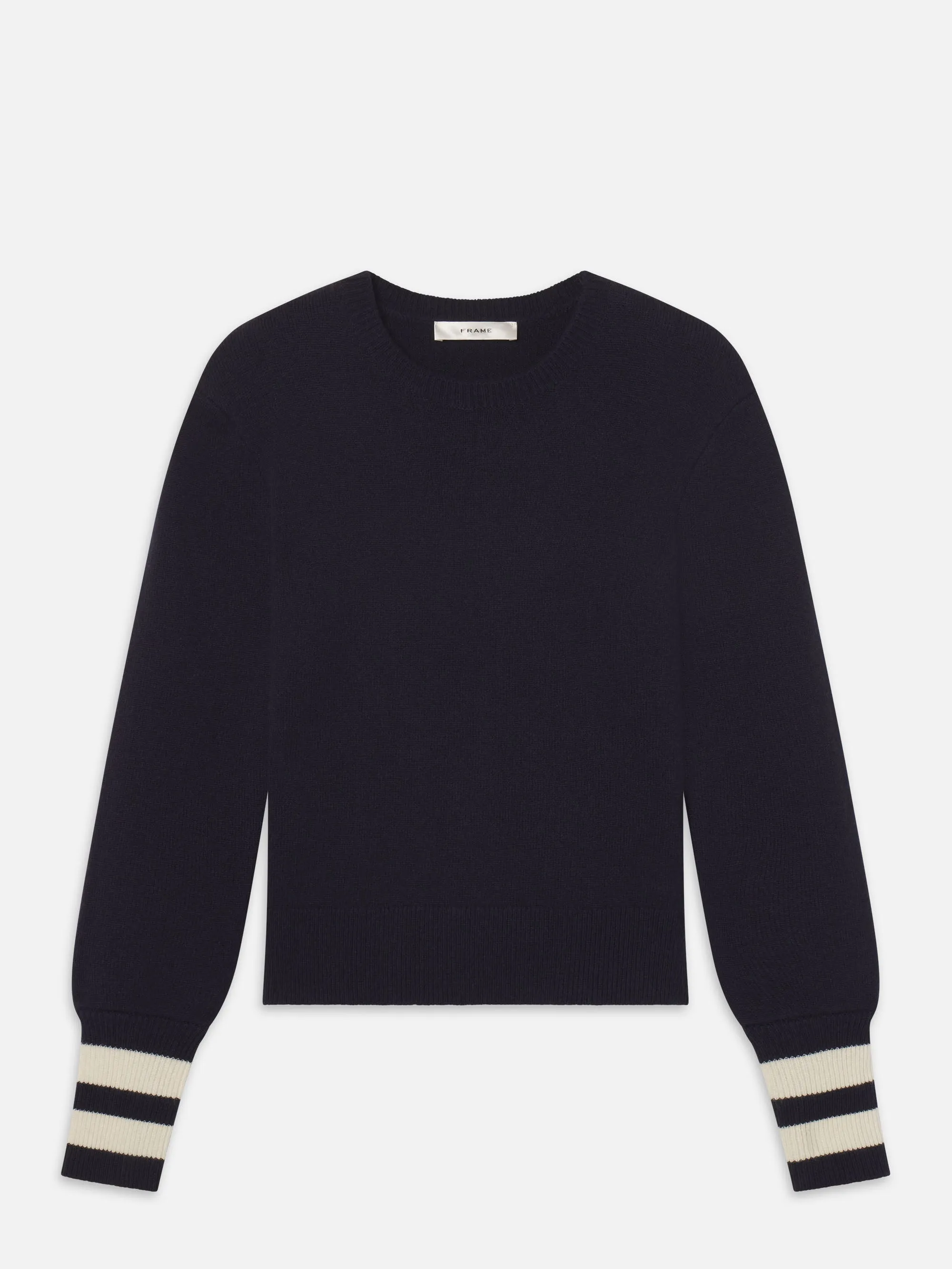 The Cashmere Club Sweater -- Navy Multi