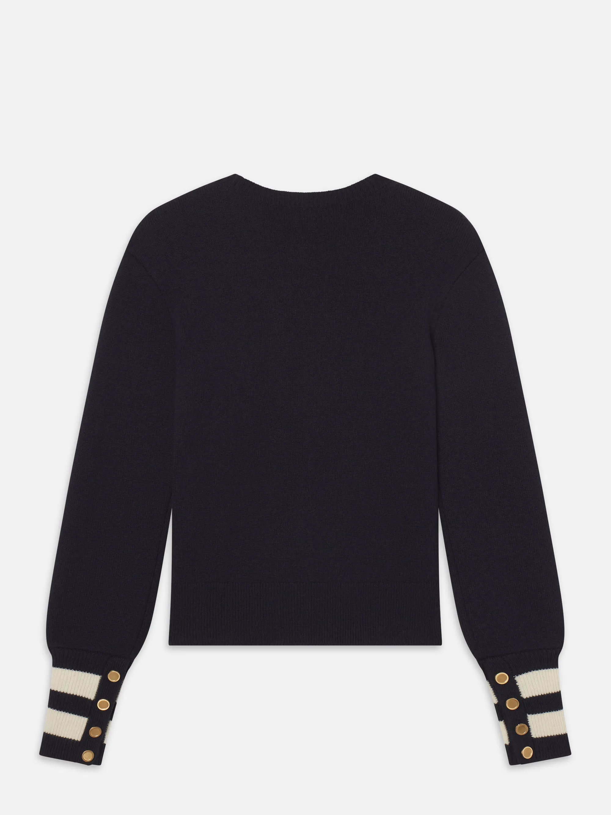 The Cashmere Club Sweater -- Navy Multi
